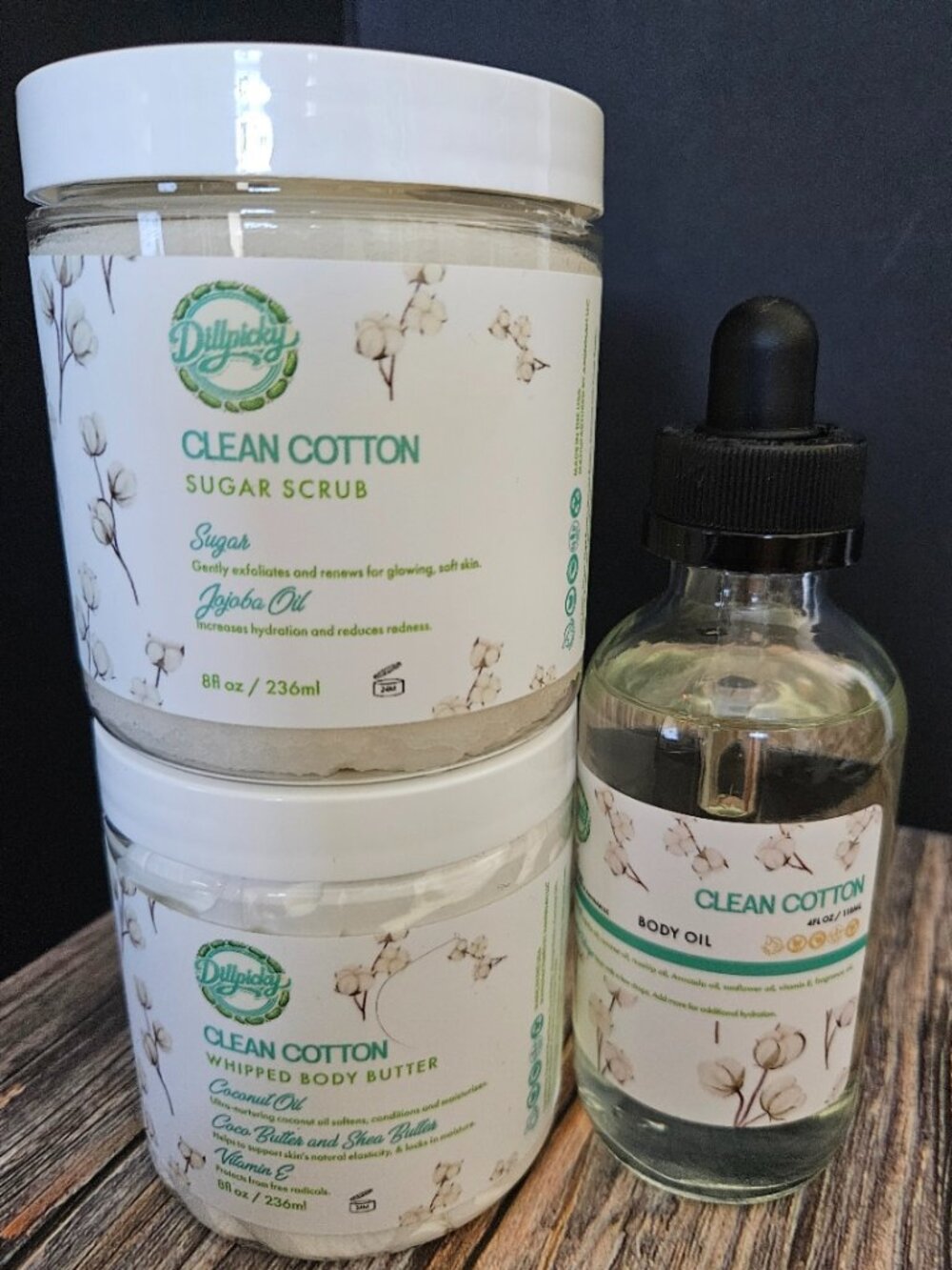 CLEAN COTTON BUNDLE (Dillpicky Brand)